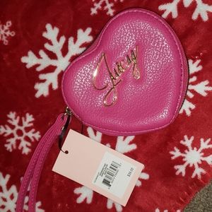 Juicy Couture Heart wristlet
